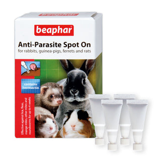 Beaphar Anti-Parasite Spot On for Rabbits, Guinea pigs, Ferrets & Rats