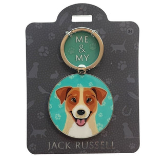 Me & My Pet Keyring - Dogs