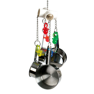 Pan Clacker Parrot Toy