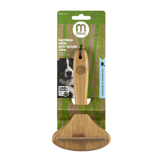 Mikki Bamboo Anti-tangle Rake - Wide