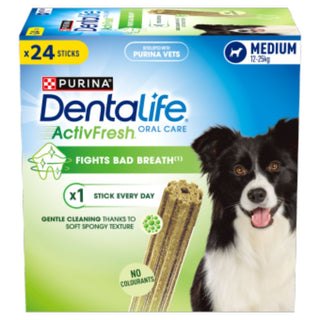 Purina Dentalife ActivFresh Medium Dental Chicken Dog Chews