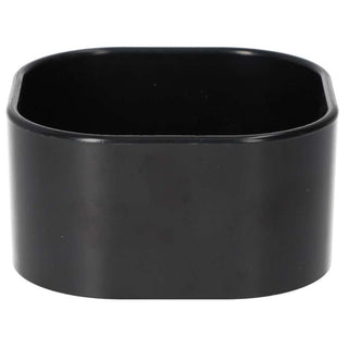 White Python Water Black Bowl