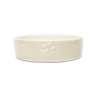 Scruffs Icon Slow Feeder Pet Bowl - Cream