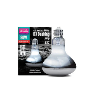 Arcadia 2nd Generation Mini D3 UV Basking Lamp 80w