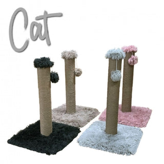 Long Plush Cat Scratcher XL
