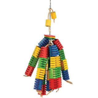 Groovy Colour Blocks Bird Toy