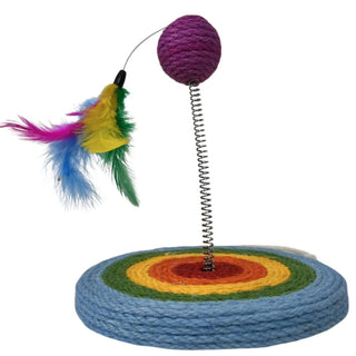 Sisal Cat Feather Scratch Pad
