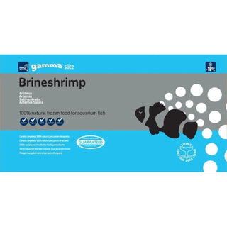 Gamma Frozen Slice Brine Shrimp Flat Pack