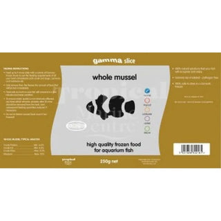 Gamma Frozen Whole Mussel Flat Pack