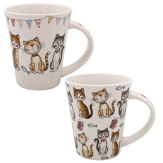Faithful Friends Sitting Cat Mug