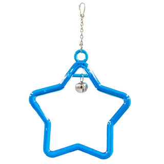 Beaks Plastic Bird Toy Star Swing
