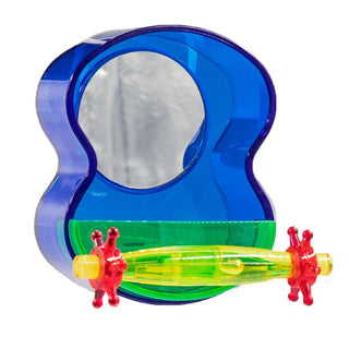 Beaks Plastic Bird Mirror Cup Feeder