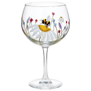 My Favourite Bee Garden Gin Glass