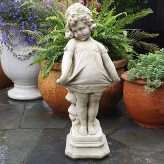 Sparta Statues Shy Girl