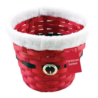Red Xmas Basket