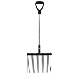 Red Gorilla Shavings Fork - Short D-Handle