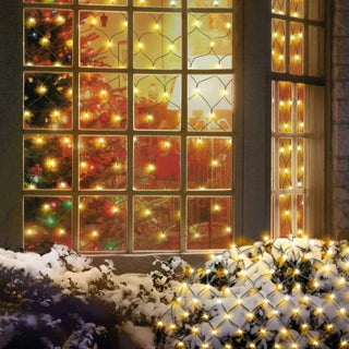 180 LEDs Multi Action Net Light Warm White