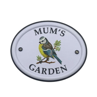 British Bird Garden Signs