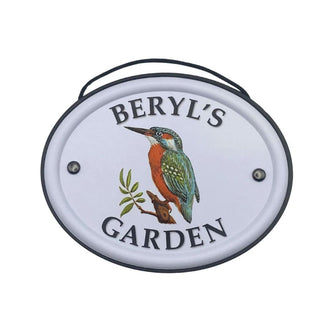 British Bird Garden Signs