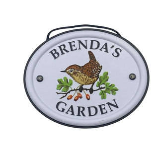 British Bird Garden Signs