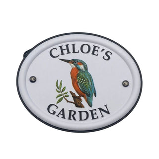 British Bird Garden Signs