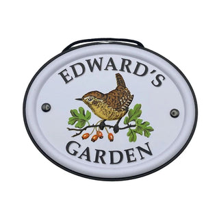 British Bird Garden Signs