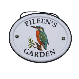 British Bird Garden Signs