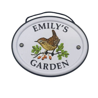 British Bird Garden Signs