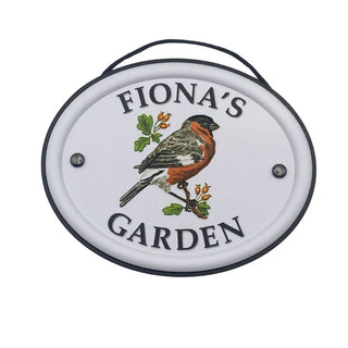 British Bird Garden Signs