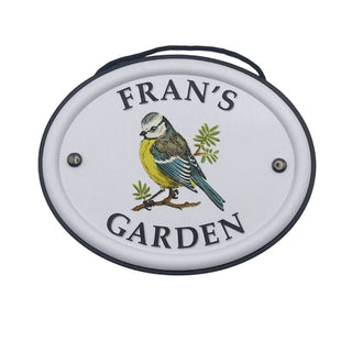 British Bird Garden Signs