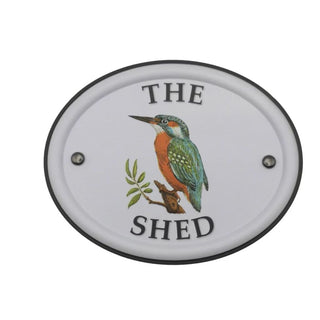 British Bird Garden Signs