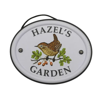 British Bird Garden Signs
