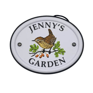 British Bird Garden Signs