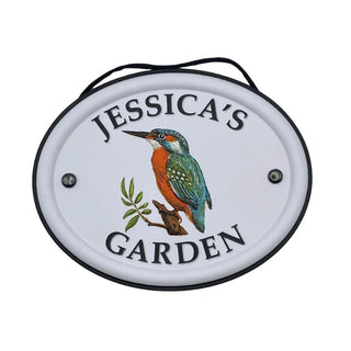 British Bird Garden Signs