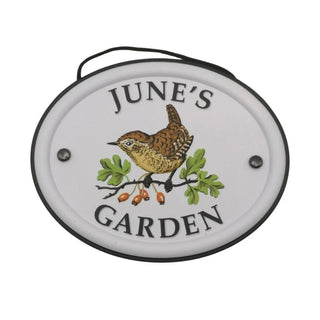 British Bird Garden Signs