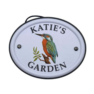 British Bird Garden Signs