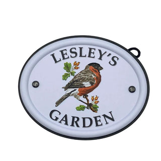 British Bird Garden Signs