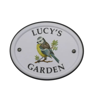 British Bird Garden Signs