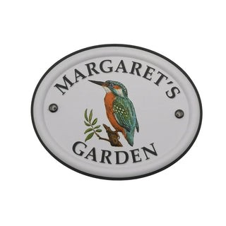 British Bird Garden Signs