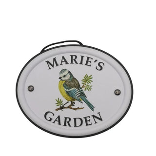 British Bird Garden Signs