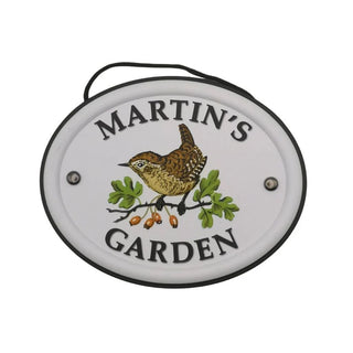 British Bird Garden Signs