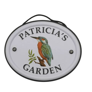 British Bird Garden Signs
