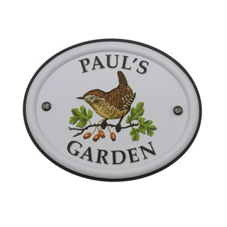 British Bird Garden Signs