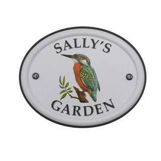 British Bird Garden Signs