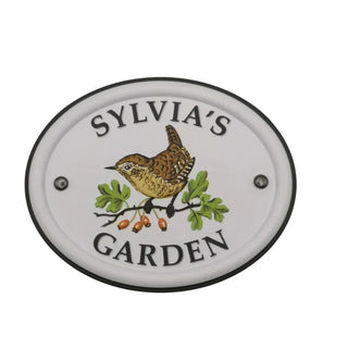 British Bird Garden Signs