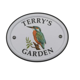 British Bird Garden Signs