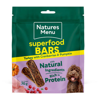 Natures Menu Superfood Bars Turkey