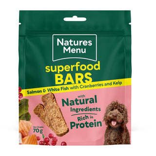 Natures Menu Superfood Bars Salmon