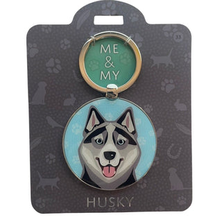 Me & My Pet Keyring - Dogs