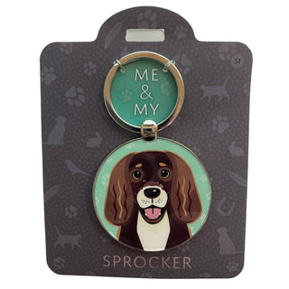Me & My Pet Keyring - Dogs
